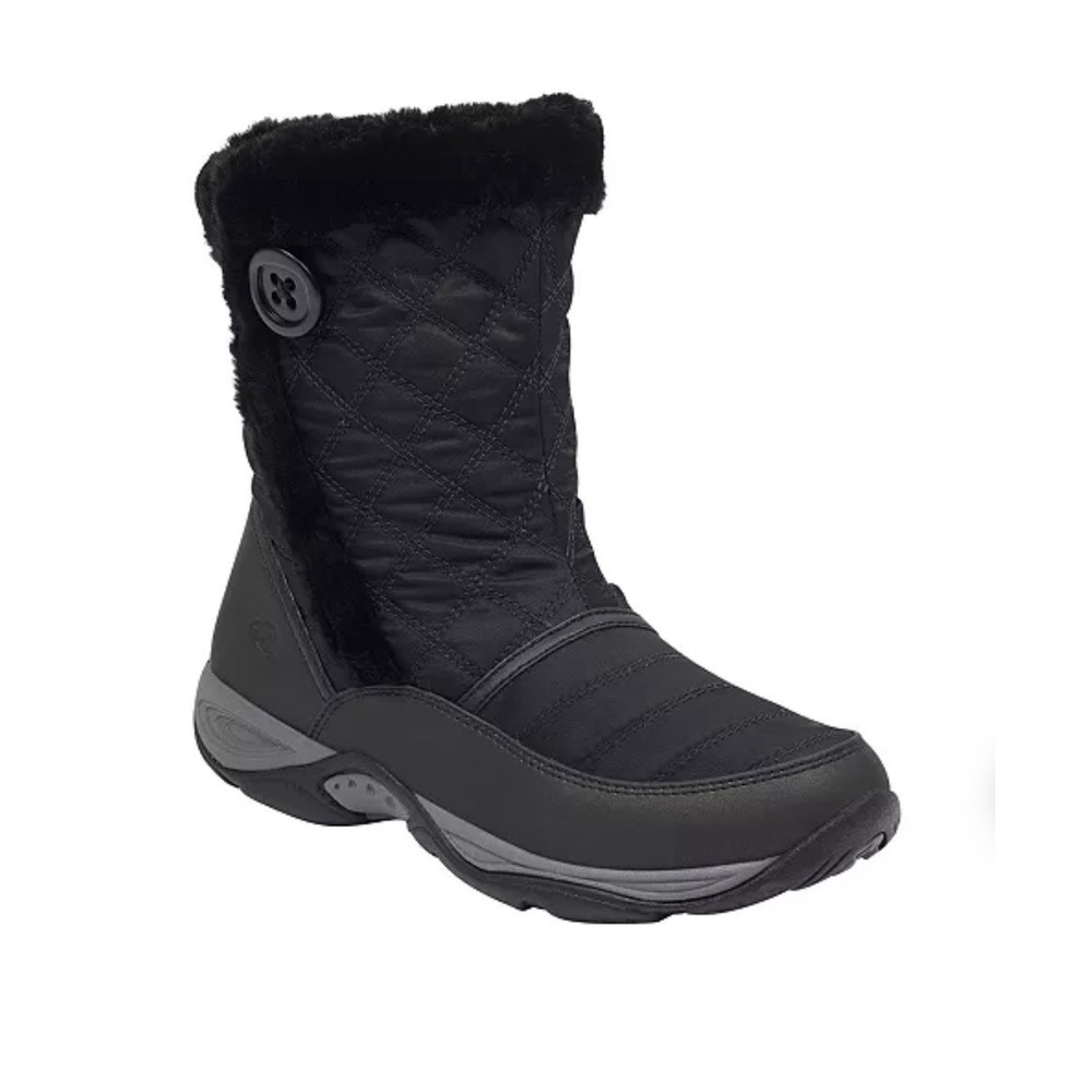 Easy Spirit Size-8M Women's Exposure2 Mid Calf Boot | Black